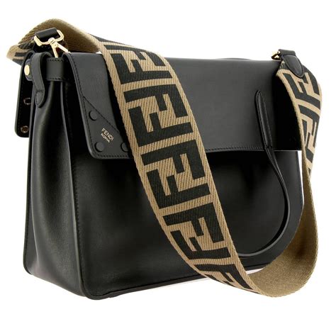 fendi shoulder strap|Fendi bag with thick strap.